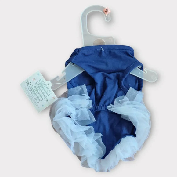 Very Merry Pet Costume Size XS Tutu Dress Toy Dog - Picture 3 of 5